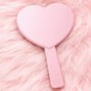 Espejo Decorativo Corazón · Rosa