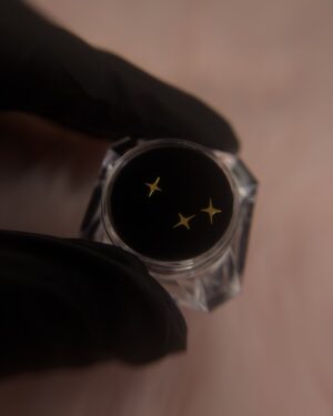 Sparkle Star Smile Gem – Gold Finish